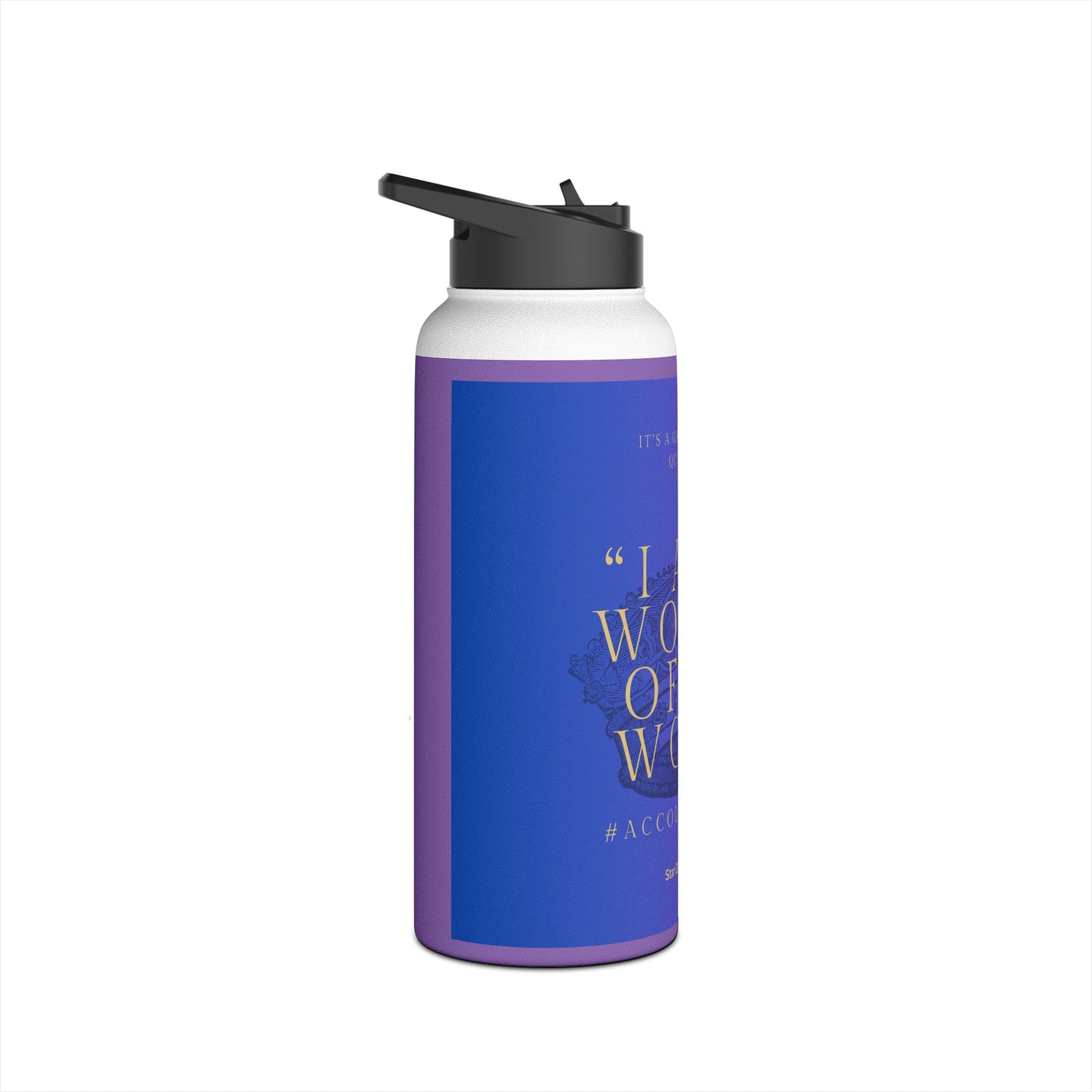 Women's Word (B) Bottle, Standard Lid