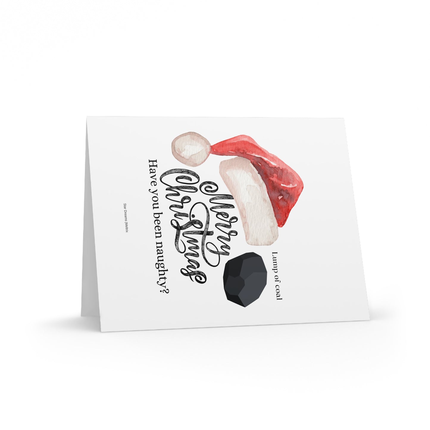 Coal Lump Greeting cards (8, 16, and 24 pcs)