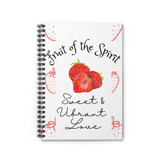 F.O.T.S. Love Spiral Notebook (Fruit of the Spirit)